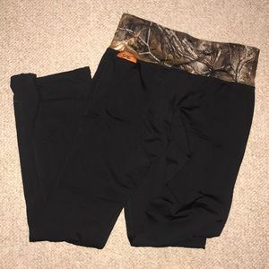 Cute Leggings with Camo waistband
